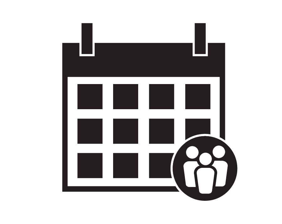 ProgramsAttendance-01 Calendar with People Icon