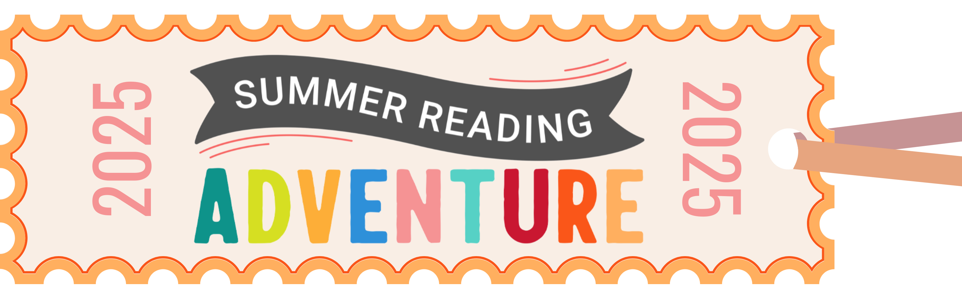 2025 Bookmark Contest header Summer Reading 2025
